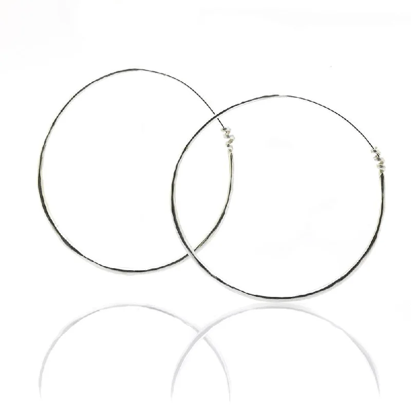 Hoop earrings with satin finishes for a smooth and elegant appearance-Fede Hoop Earrings