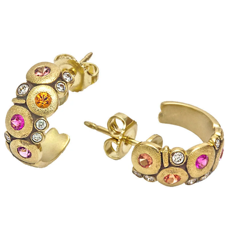 Best hoop earrings with detachable studs for a versatile and adjustable accessory-Alex Sepkus Candy Earrings - E-122S