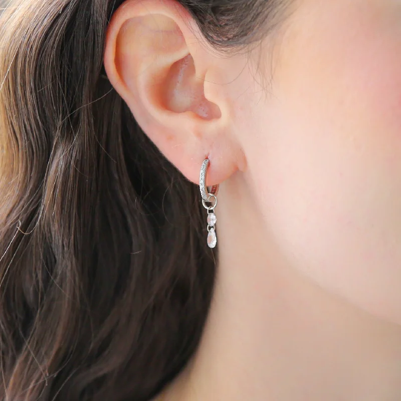 Best hoop earrings with custom engravings for a personalized and meaningful gift-ARTESIA- Elegant Sterling Silver Earrings