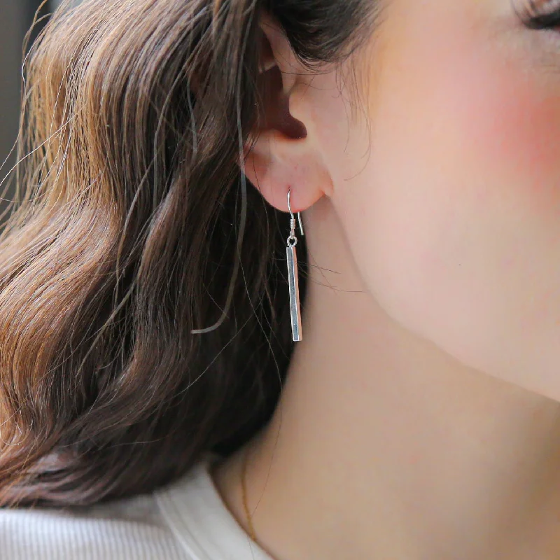 Best hoop earrings with marbled designs for a trendy and artistic effect-BARRIER - Sterling Silver Dangle Earrings