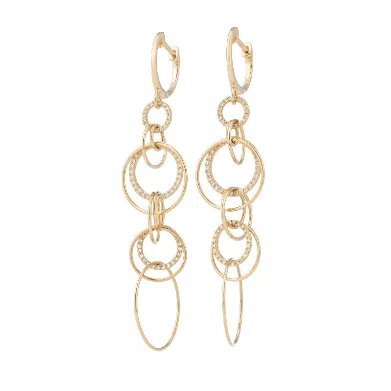 Best hoop earrings with geometric shapes for a modern and artistic appeal-Gogo Drip Earrings