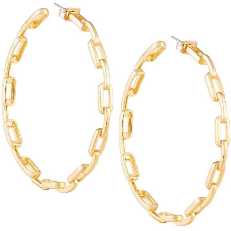 Best hoop earrings with marbled designs for a trendy and artistic effect-Kaye Link Hoops