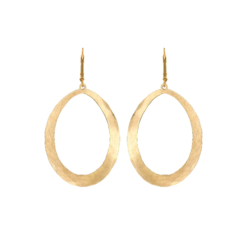 Best hoop earrings with geometric triangle shapes for a modern, chic design-Little Meli Earrings