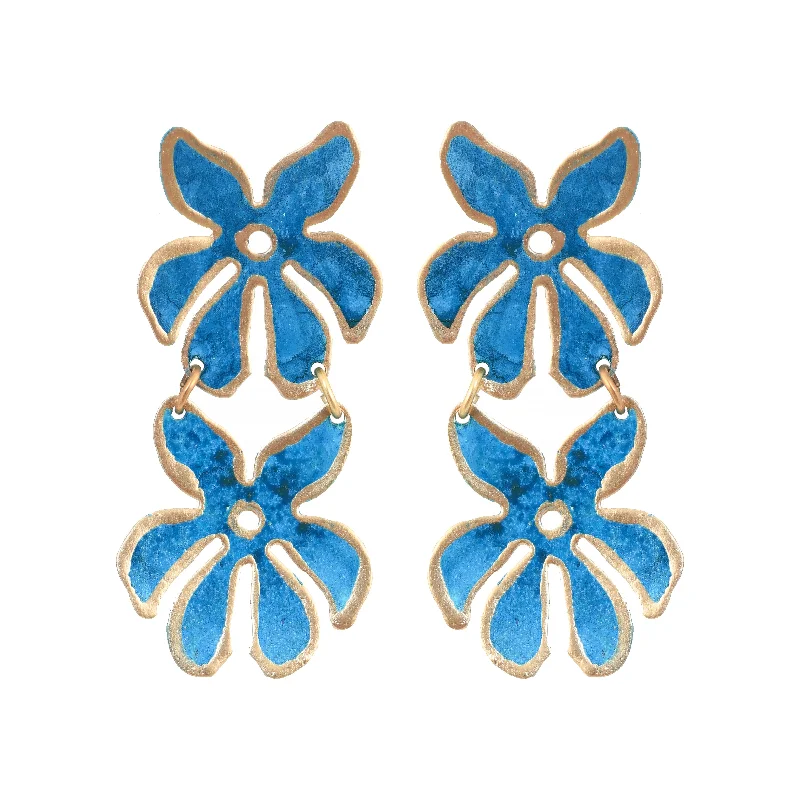 Hoop earrings with circle designs for a classic and timeless shape-Little Tahiti Earrings