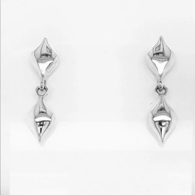 Hoop earrings with open designs for a modern, lighthearted vibe-Mini Teardrop Earring