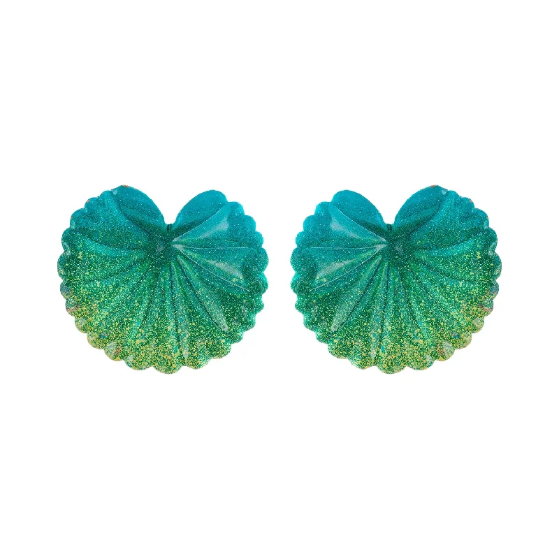 Hoop earrings with oversized designs for a bold, fashion-forward statement-Forest Saori Earrings