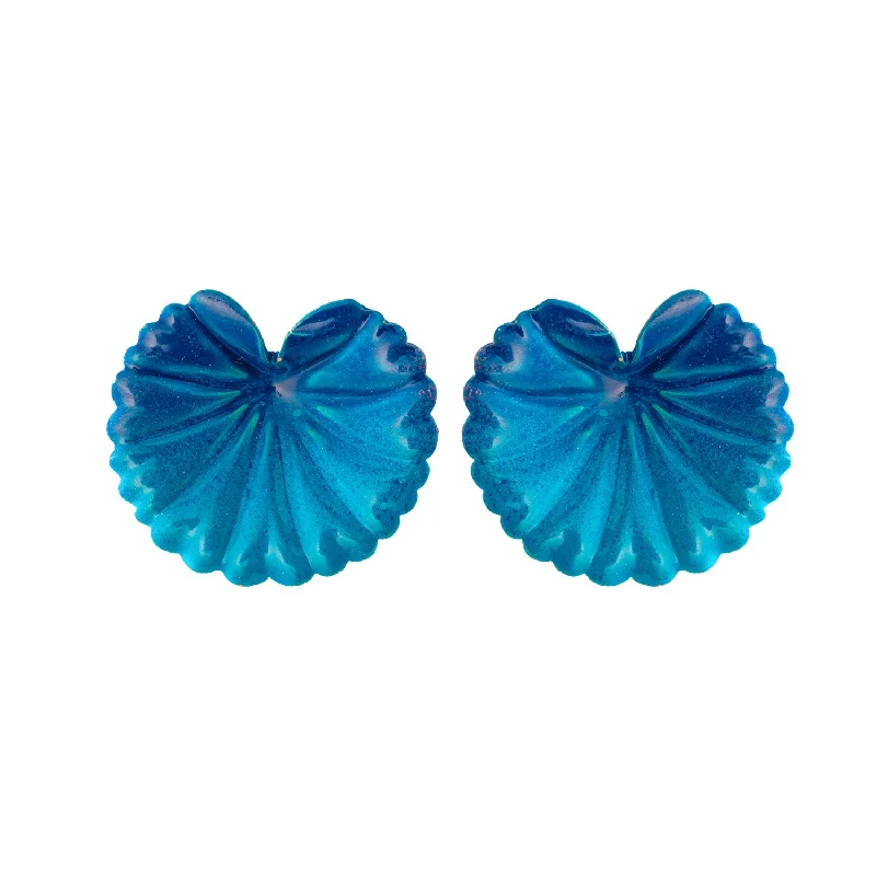 Medium hoop earrings for an everyday look with the perfect balance of style-Ocean Saori Earrings