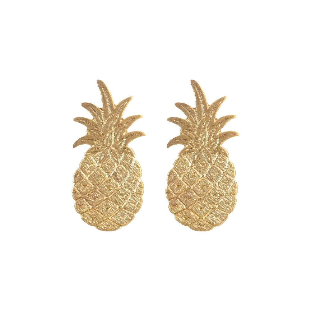 Small hoop earrings for a delicate and understated everyday wear-Piña Earrings