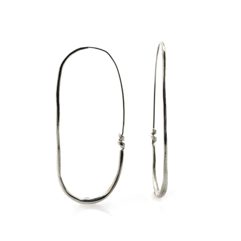 Hoop earrings with textured gold for a refined and sophisticated aesthetic-Pyrrah Hoop Earrings