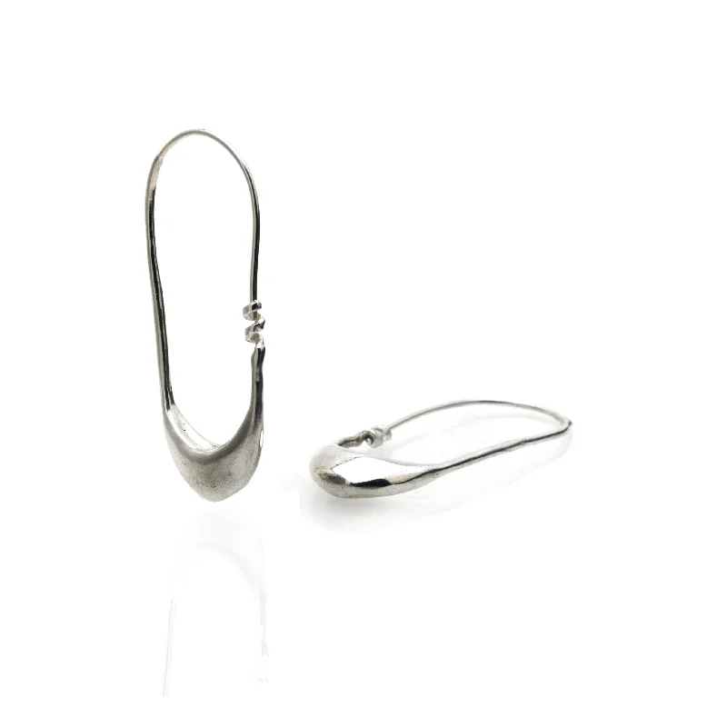 Hoop earrings with twisted metal designs for a dynamic and modern style-Sophronia Hoop Earrings