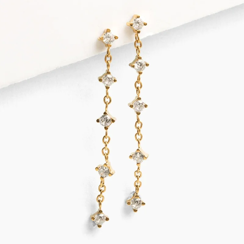 Hoop earrings with oversized pearl accents for a statement-making look-Talia Earrings