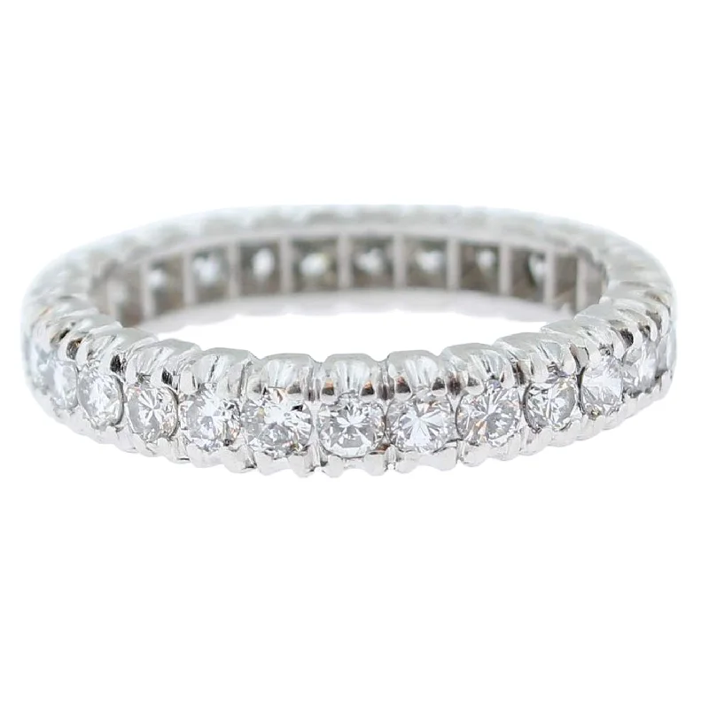 Rings with infinity loops for timeless love -Diamond Eternity Band