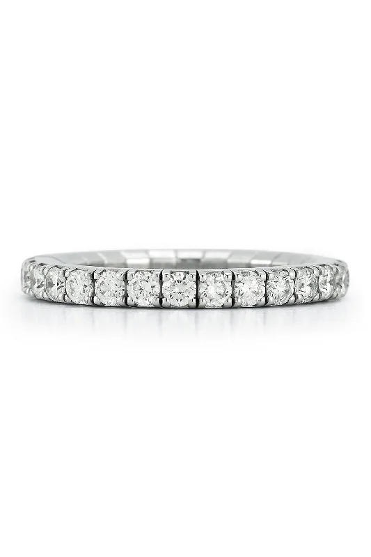 Rings with vintage-inspired rose-cut diamonds -Extensible Diamond Ring