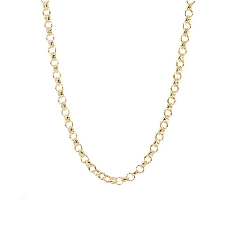 Necklaces and pendants with zodiac constellation designs for an astrological touch-30'' Gold Rolo Chain