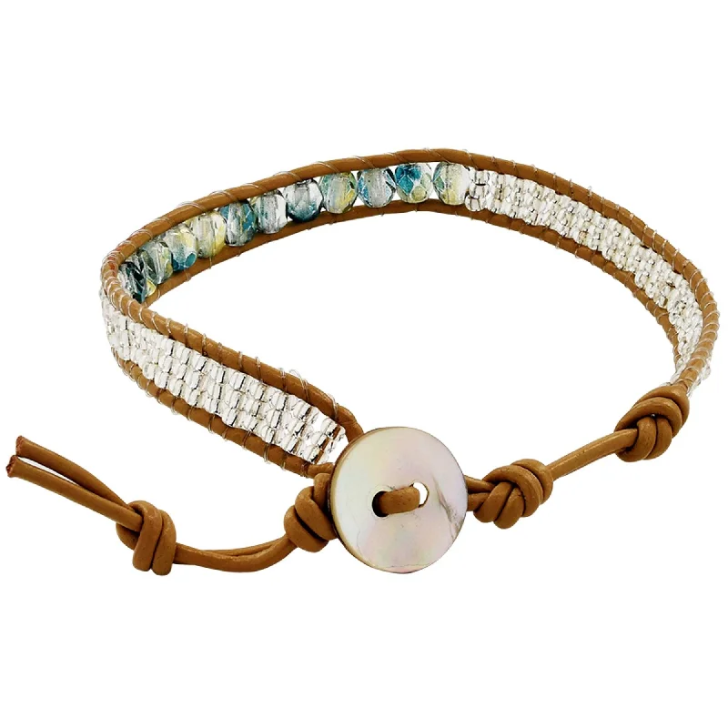 Sleek bangle bracelets with modern metallic finishes for a polished, chic design-Diani Single Wrap Bracelet