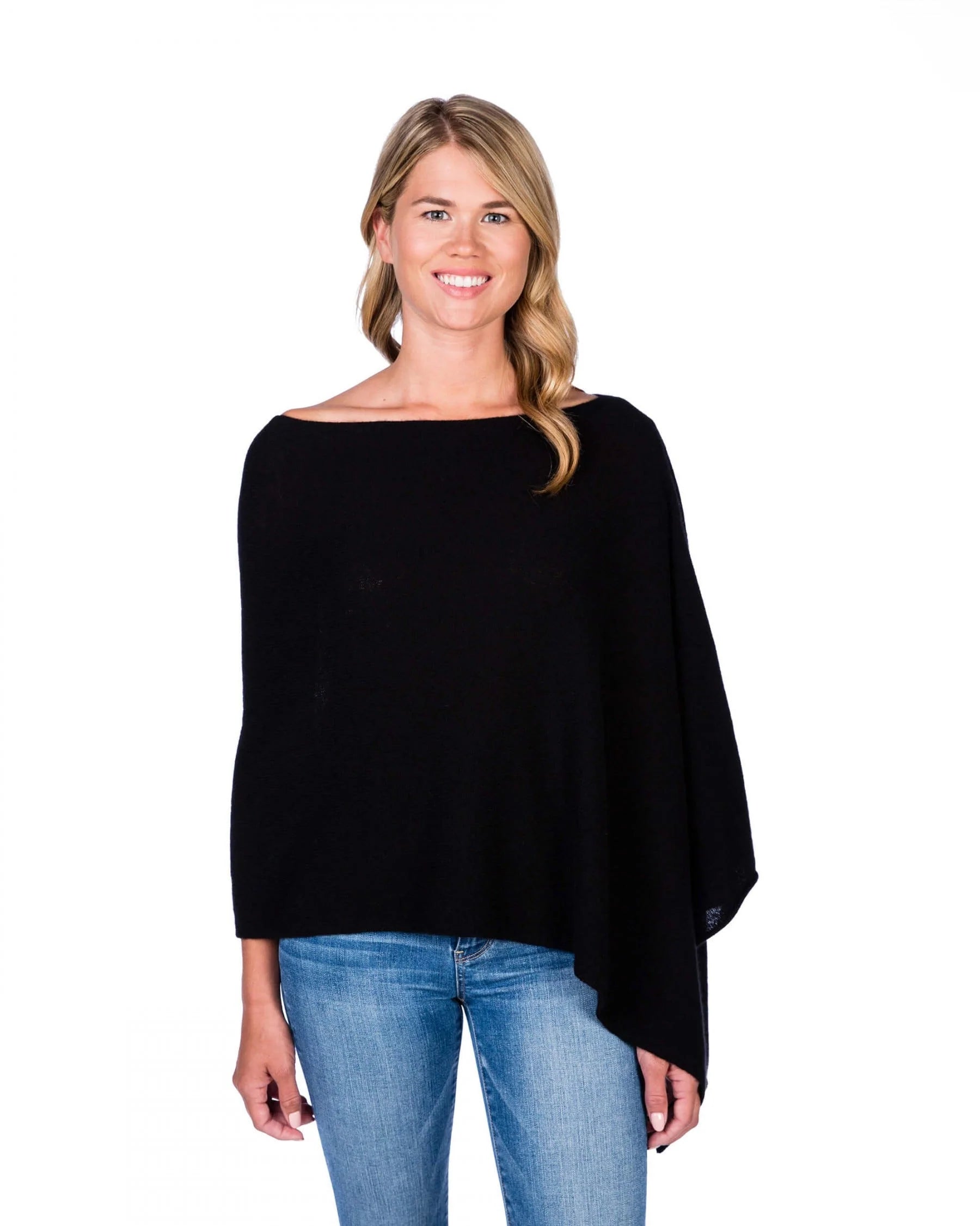 Best necklaces and pendants with cross pendants for a spiritual, meaningful symbol-CASHMERE PONCHO