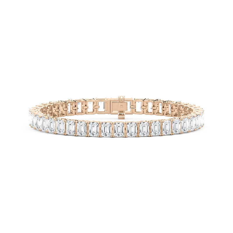 Best silver bangle bracelets with intricate detailing for a timeless and sophisticated style-Emerald Tennis Bracelet