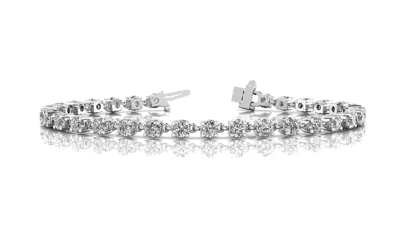 Best bangle bracelets with crystal accents for added sparkle and glamour-Fashion Diamond Bracelet