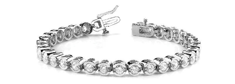 Stackable bangle bracelets with customizable charms for a personalized collection-Fashion Diamond Bracelet