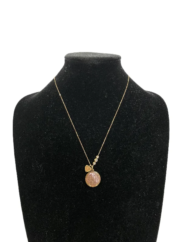 Best necklaces and pendants with rose gold for a warm and romantic appeal-Necklace Charm By Michael By Michael Kors