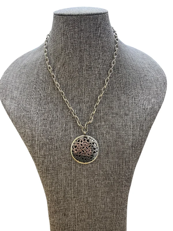 Best necklaces and pendants with intricate filigree for vintage-inspired elegance-Necklace Pendant By Brighton