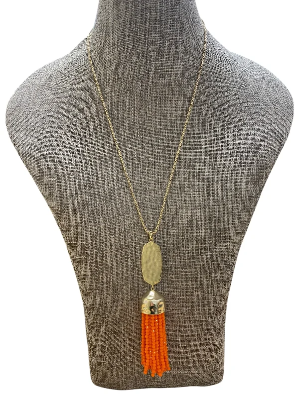 Necklaces and pendants with geometric pendants for a clean, contemporary design-Necklace Pendant By Kendra Scott