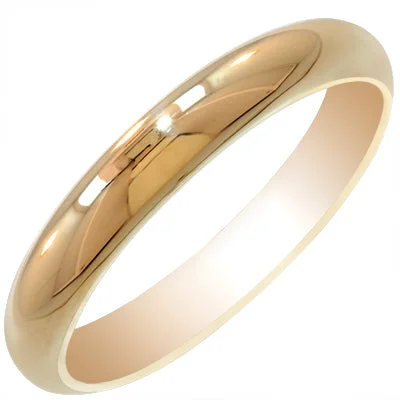 Necklaces and pendants with infinity love symbols for an eternal, romantic gesture-Plain Wedding Band in 14kt Yellow Gold (4mm size 8.5-12)