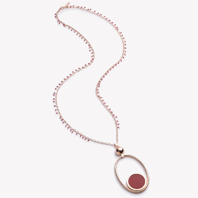 Best necklaces and pendants with heart-shaped lockets for a sentimental keepsake-STELLA PENDANT - CARNELIAN