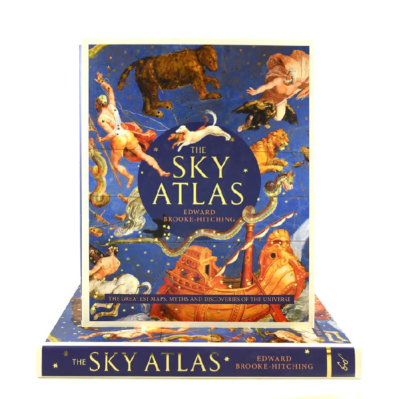 Necklaces and pendants with crescent moon designs for a celestial and mystical feel-The Sky Atlas: The Greatest Maps, Myths, and Discoveries of the Universe